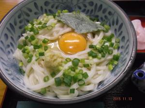 『あじさいさぬきうどん』の画像