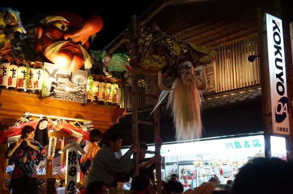 『夏祭りフォトコンテスト2017優秀　真壁祇園祭20170726川島書店前』の画像