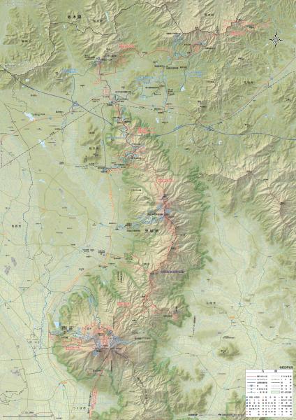 『ハイキングマップ【全体図】（R3）』の画像