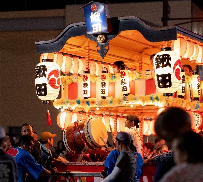 『岩瀬駅前夏祭りの画像』の画像